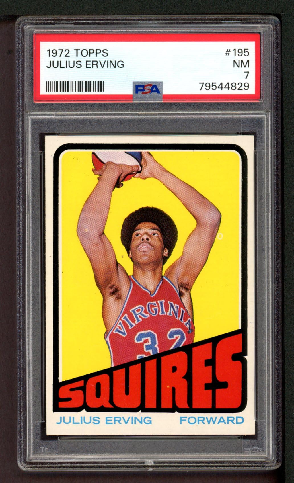 Amazon.com: 1972 Topps # 195 Julius Erving Virginia Squires